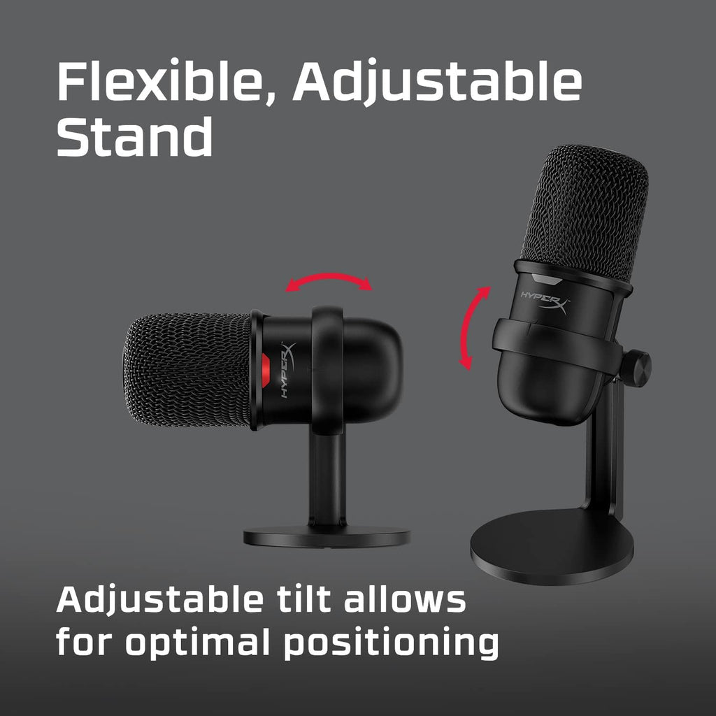 HyperX Cloud Stinger Core - Wireless Gaming Headset & SoloCast – USB Condenser Gaming Microphone, for PC, PS4, PS5 and Mac, Tap-to-Mute Sensor, Cardioid Polar Pattern