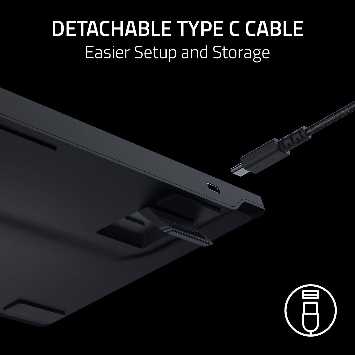 Razer DeathStalker V2 Gaming Keyboard: Low Profile Optical Switches Linear Red - Durable Coated Keycaps - Aluminum Top Plate - Multi Function Roller & Media Button - Chroma RGB - Snap Tap