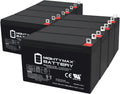 Mighty Max Battery 12V 9AH SLA Replacement Battery for DeWalt 8000 Watt Portable Generator - 8 Pack