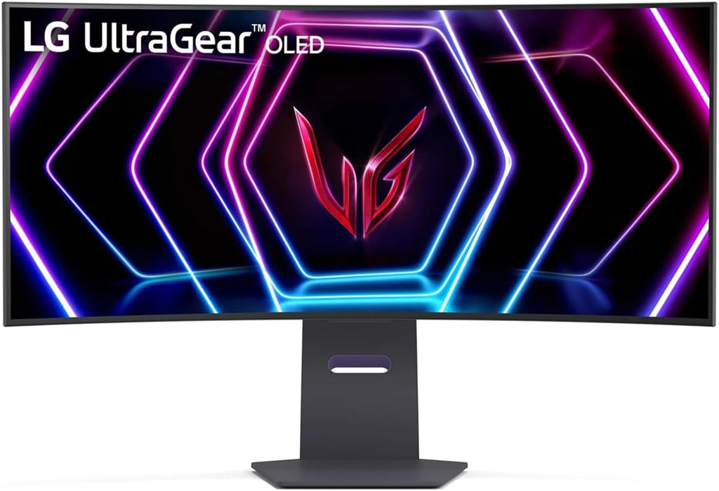 LG 39' Ultragear OLED Curved Gaming Monitor - WQHD 240Hz, 0.03ms, NVIDIA G-Sync Compatible, 800R Curvature, USB Type-C, DisplayHDR True Black 400