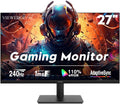 Viewedge Gaming Monitor 27 inch 240Hz 1ms FHD (1920x1080p) Computer Monitor, 110% sRGB HDR10 HDMI x 2 & DP x 2 Port, Built-in Speakers, Support Freesync and Wall Mount