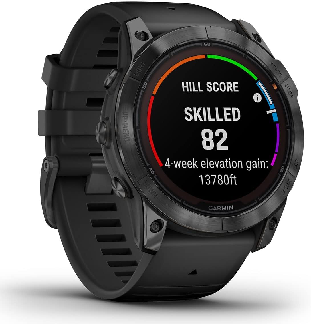 Garmin Fenix 7X Pro Solar (Slate/Black) Multisport GPS Smartwatch Gift Box Bundle - Training, Sleep/Health Tracking - Includes PlayBetter Screen Protectors, Adapter, Charger & Case