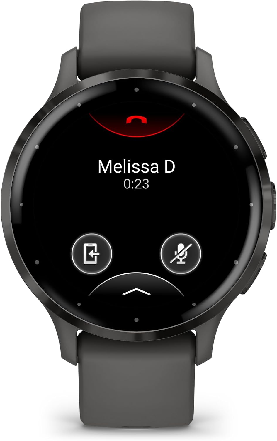 Garmin Venu 3S GPS Smartwatch AMOLED Display 41mm Watch, Advanced Health and Fitness Features, Up to 10 Days of Battery, Sleep Coach, Pebble Gray with Black Earbuds Bundle