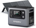 AFERIY P280 Portable Power Station 2800W (Peak 5600W) with 200W Solar Panel, UPS 2048Wh LiFePO4 Battery,Expandable to 10kWh,1800W AC Charging Less 38 mins,Solar Generator for Home Use,Camping,and RVs