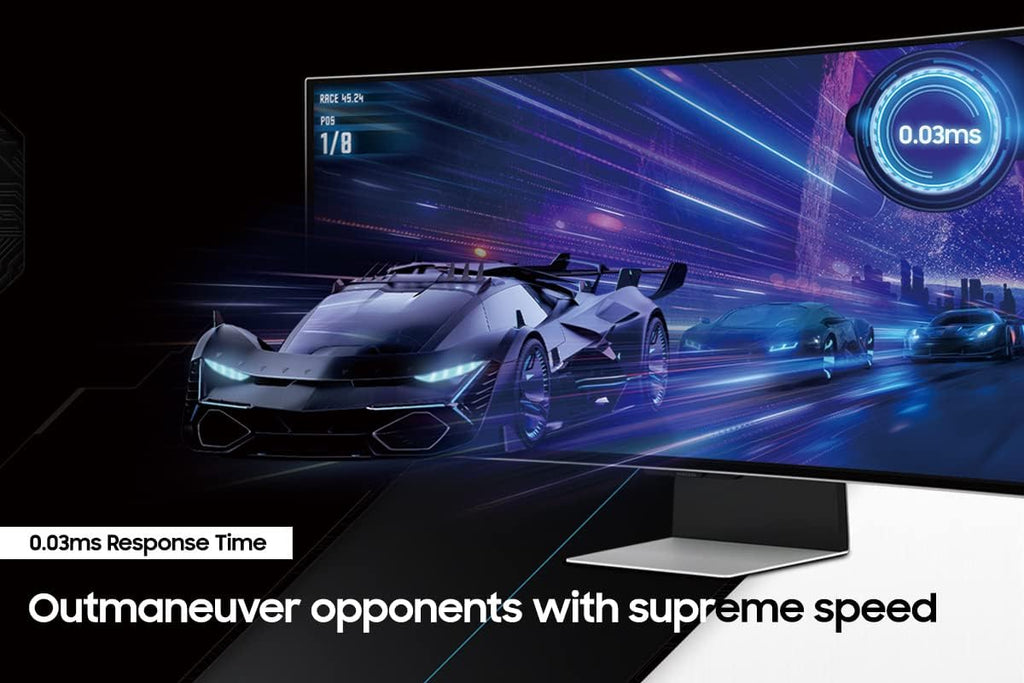 Samsung (Refurbished) 34-Inch Odyssey G85SB Series QD-OLED Ultra WQHD Curved Gaming Monitor, 175Hz, 0.03ms, DisplayHDR True Black 400, AMD FreeSync Premium Pro (Renewed)