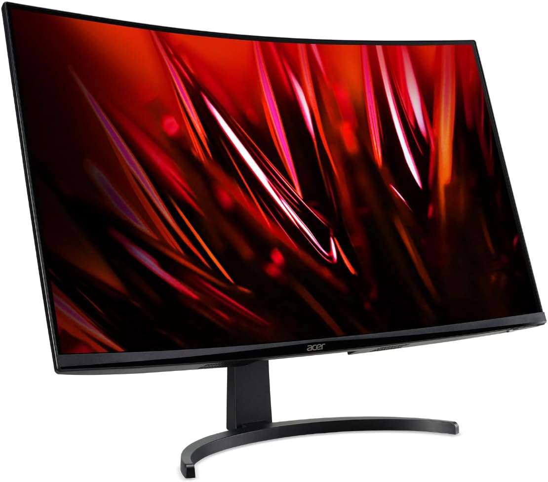 acer Nitro EDB323QU S3 31.5' Gaming Monitor – 165Hz 1ms VRB – AMD FreeSync – HDMI & DisplayPort – ZeroFrame Design – Eye Protection – Adjustable Tilt (Renewed)
