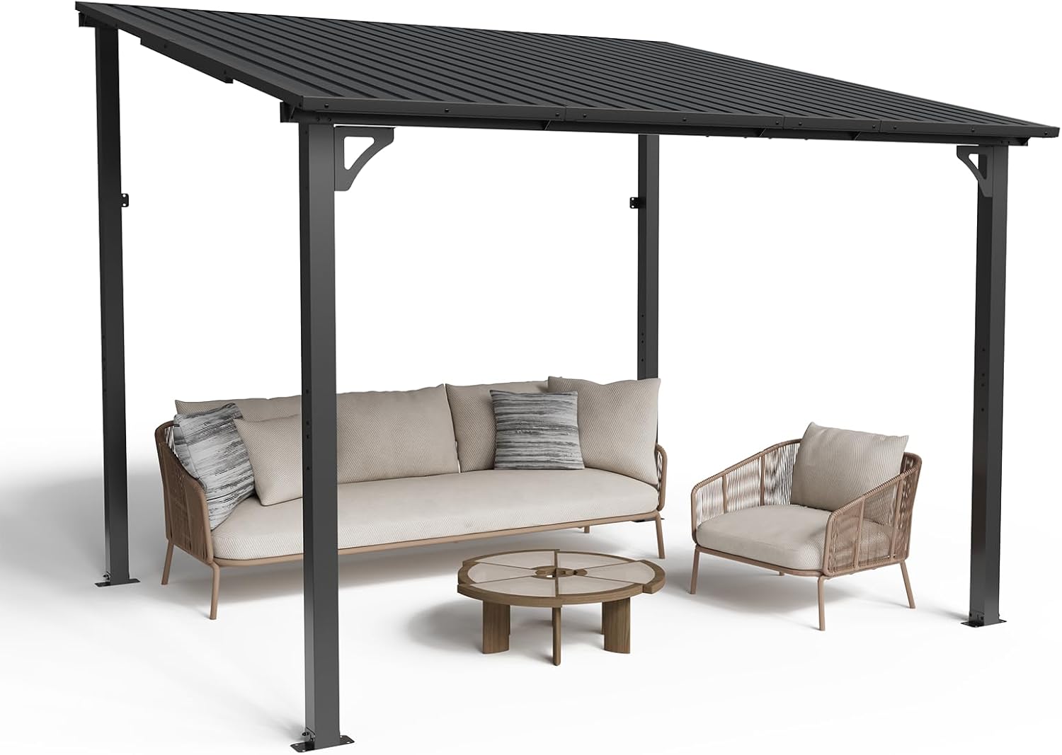 SUNSITT 8' x 10' Lean to Pergola