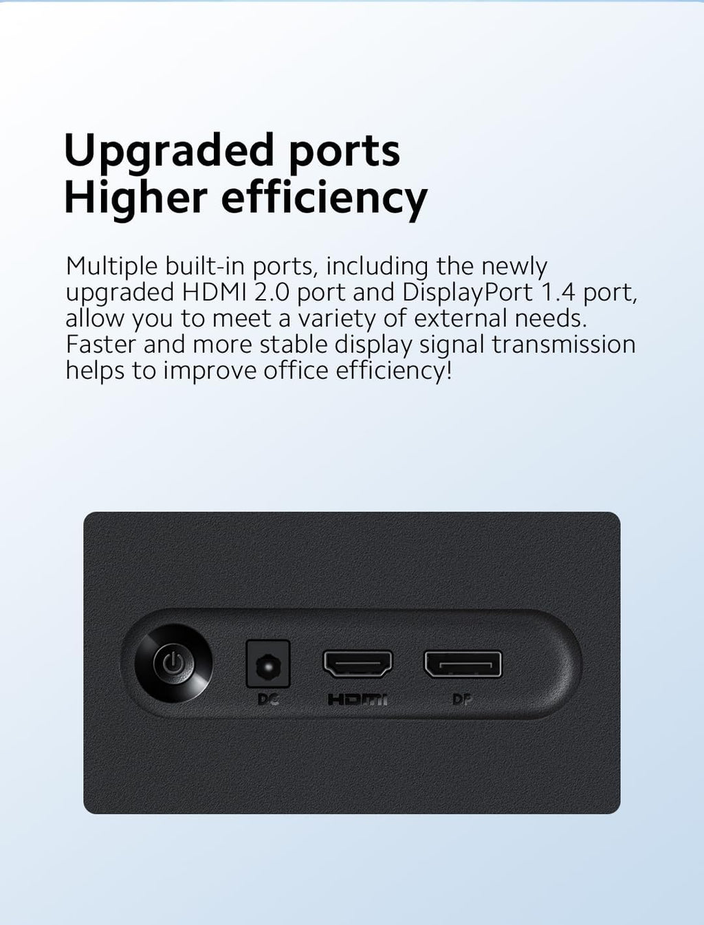 XIAOMI A27i 27 inch Monitor, 100Hz high Refresh Rate, IPS Hard Screen, 7.5mm Ultra-Slim Body, 1080p FHD Resolution, ∆Е<2 Factory Color Calibration for Each Screen, DP 1.4 Supported and Easy mounting