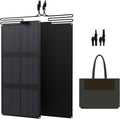 FlexSolar 120W (2-Pack 60W) N-Type Solar Panel, 25% High Efficiency, IP67 Waterproof, Half-Cut Cell, Lightweight Parallel Charger for RV, Camping, Off-Grid & Portable Power Station