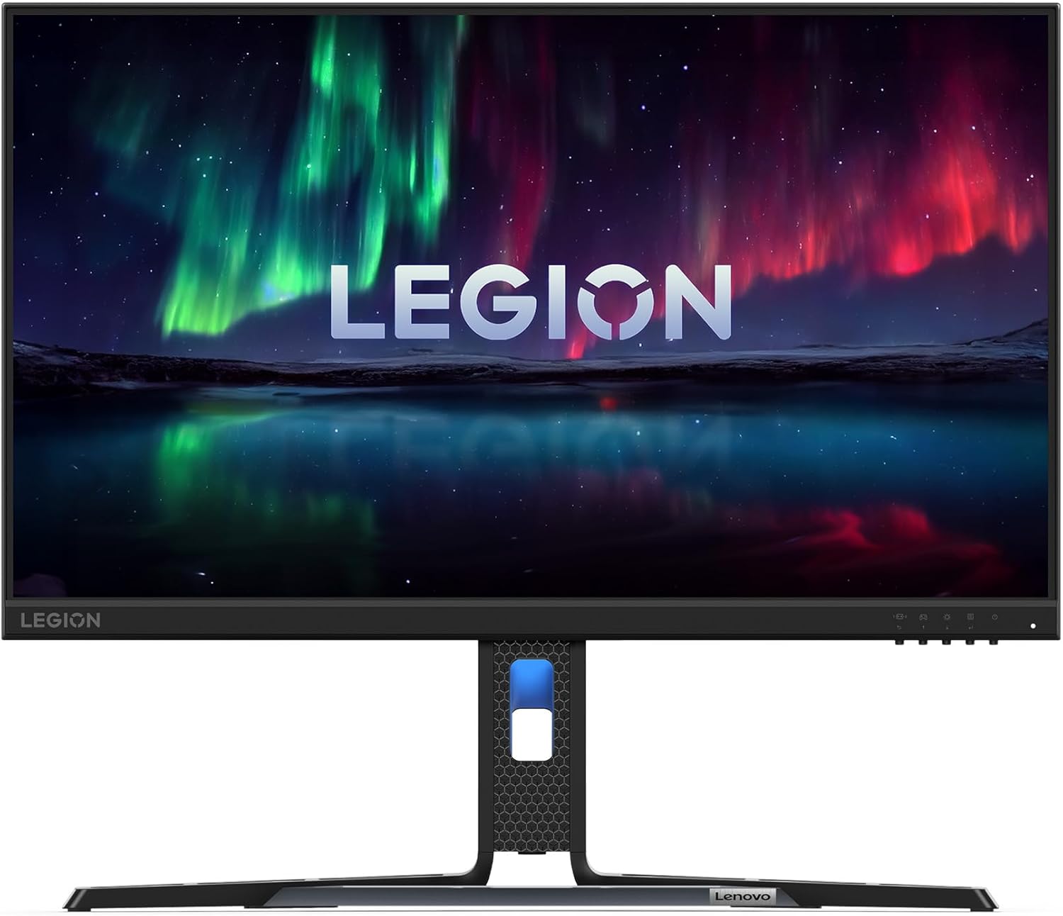 Lenovo Legion R24e - Gaming Monitor - 23.8' Flat FHD - 180 Hz - 1ms Response - AMD FreeSync - HDRDecode, HDMI 2.1, DP 1.4, Audio - Lift/Tilt/Pivot/Swivel Stand - Raven Black
