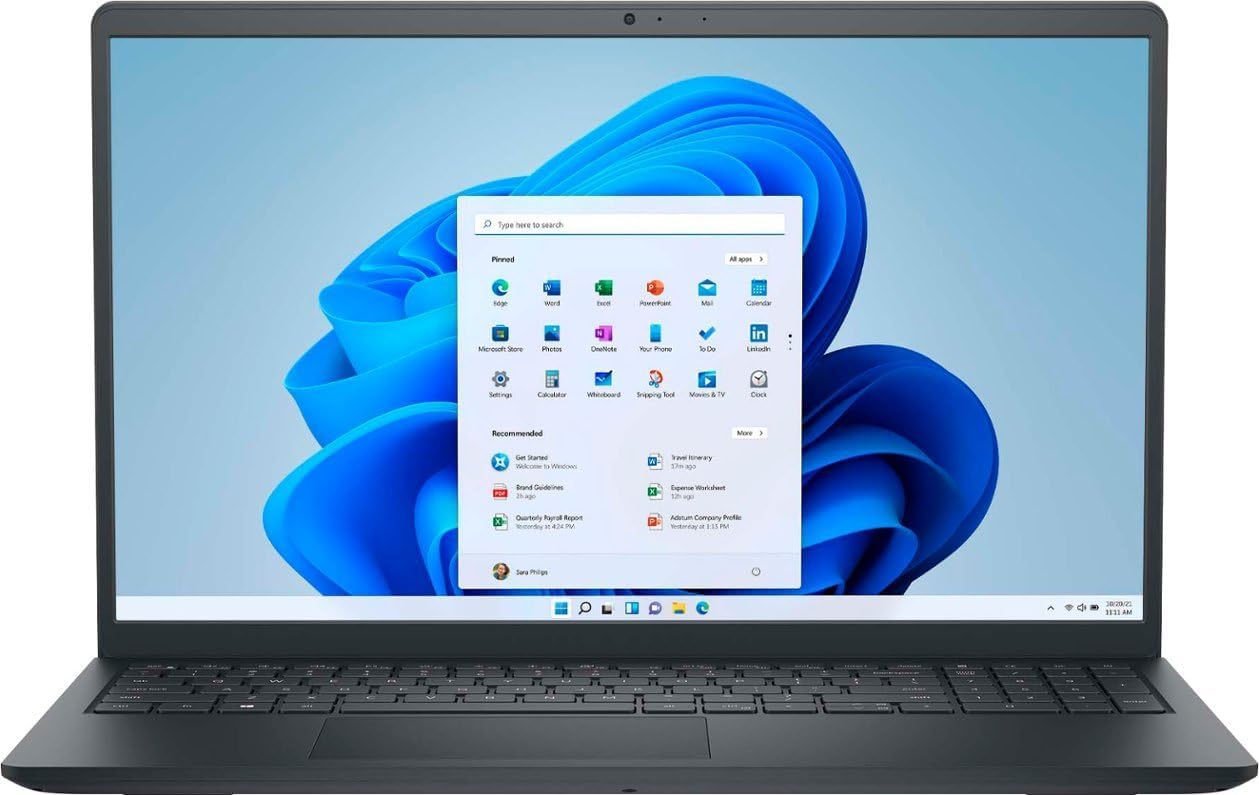 Dell Inspiron 15 15.6' Laptop (FHD Touchscreen, AMD Ryzen 5 7530U, 16GB RAM, 512GB PCIe SSD, (6-Core Beat i7-1165G7)) Numeric Keypad, Webcam, 2023 Inspiron 3000 3535, Win 11 Home, Carbon Black