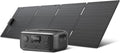 EF ECOFLOW Solar Generator RIVER 3 with 60W Solar Panel, 245Wh Portable Power Station LFP Battery, 300W Up to 600W AC Output, <20 MS UPS, 1Hr Fast Charging Power Station for Outdoor/RVs