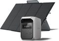 EF ECOFLOW Solar Generator DELTA 3 Classic 1024Wh with 400W Solar Panel,1800W AC/100W USB-C Output (3600W Surge), LiFePO4 Battery Portable Power Station, 1 Hr Fast Charge for Home, outdoor