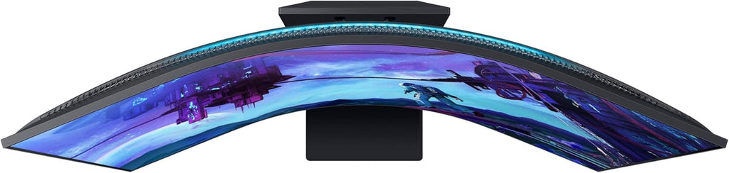 Samsung 55' Odyssey Ark 2nd Gen 4K UHD 1000R Curved Gaming Monitor, 165Hz, 1ms, 4 Input Multi View, Quantum Mini-LED, AMD FreeSync Premium Pro, HDR 10+, Height Adjustable Screen, LS55CG970NNXGO