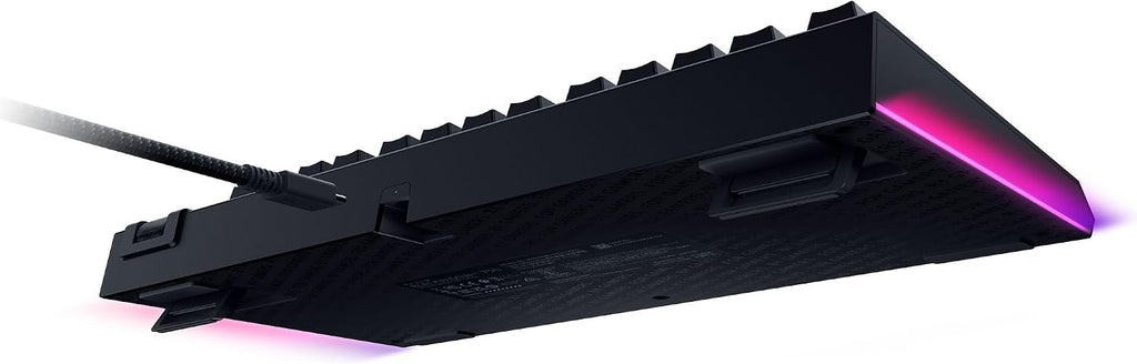 Razer BlackWidow V4 75% Mechanical Gaming Keyboard: Hot-Swappable Design - Compact & Durable - Orange Tactile Switches - Chroma RGB - MF Roller & Media Keys - Comfortable Wrist Rest - Black