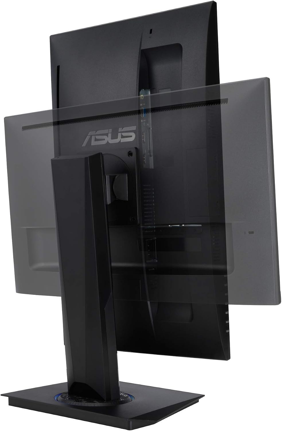 ASUS (VG246H 23.8' 1080P Gaming Monitor - Full HD, IPS, 75Hz, 1ms, FreeSync, Extreme Low Motion Blur, Low Blue Light, Flicker Free, VESA Mountable, HDMI, VGA, Height Adjustable, 12.8'x21.3'x2',Black