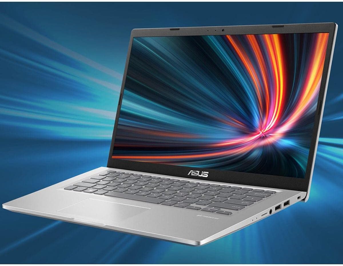 ASUS VivoBook 14 Slim Laptop Computer, 14' IPS FHD Display, Intel Core i3-1115G4 Processor, 4GB DDR4, 128GB PCIe SSD, Fingerprint Reader, Windows 11 Home in S Mode, Slate Grey, F415EA-AS31