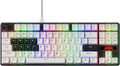 Pulsar PCMK 2 HE TKL Hall Effect Magnetic Gaming Keyboard, Rapid Trigger, Adjustable Actuation Magnetic Switch, 8k Polling, Ultra-Low Latency, RGB Lighting, Hot-Swap, Double Shot PBT Keycaps (White)