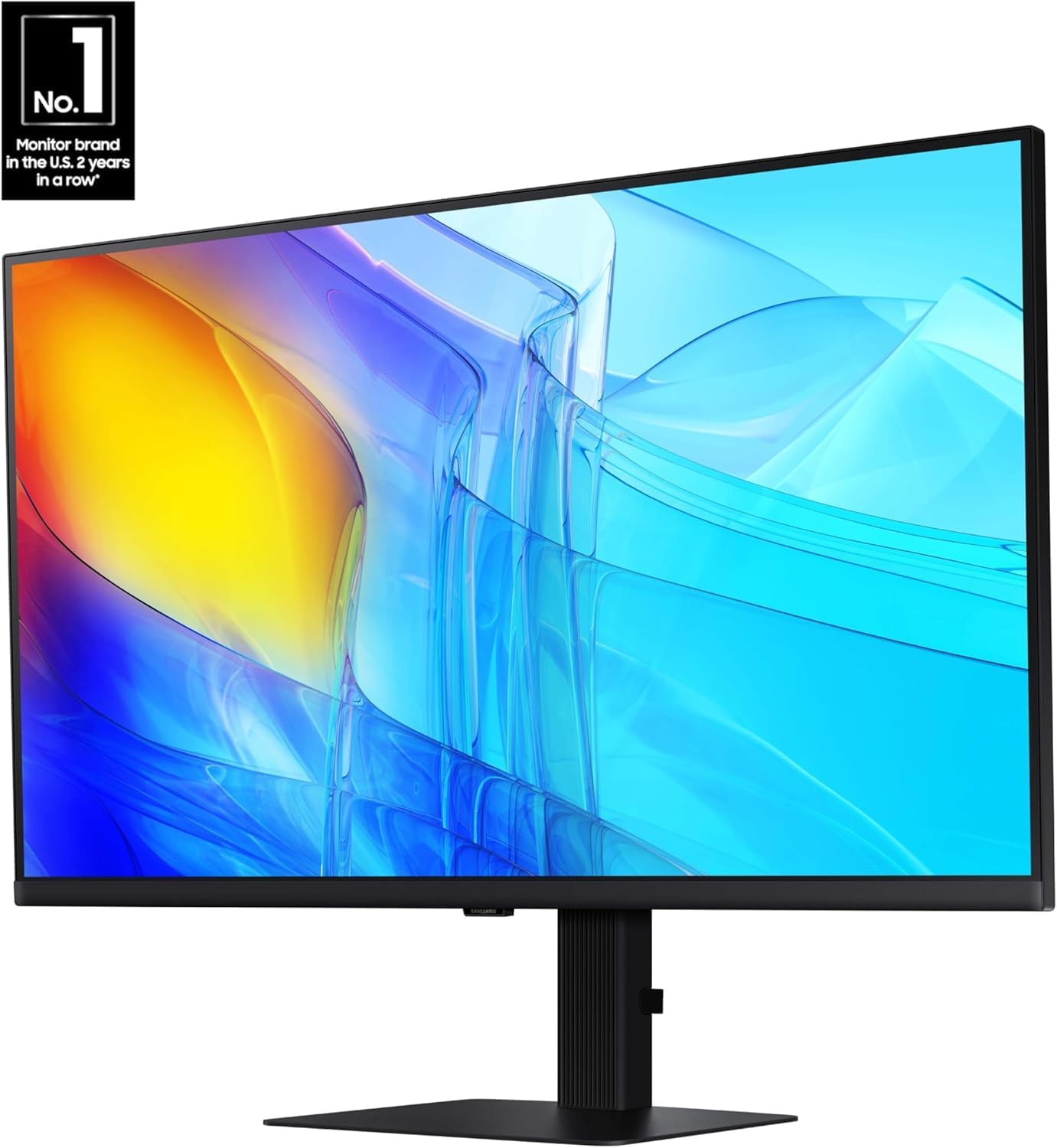 SAMSUNG 27' ViewFinity S8 (S80D) Series 4K UHD High Resolution Computer Monitor, HDR10, Multiple Ports w/ HDMI, DisplayPort, USB-A, Height Adjustable Stand, LS27D806EANXGO, 2024, 3Yr Warranty