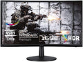 acer Nitro ED240Q Sbiip 23.6' Full HD 1920 x 1080 VA 1500R Curved Gaming Monitor | AMD FreeSync Premium | 165Hz Refresh Rate | 1ms (VRB) | ZeroFrame Design | 1 x Display Port 1.4 & 2 x HDMI 2.0 Ports