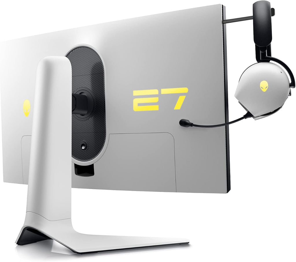 Alienware AW2723DF Gaming Monitor - 27-inch (2560 x 1440) 240Hz Display (DP 1.4), 1ms Response Time, NVIDIA G-Sync, Preset OSD Modes, Height/Tilt/Swivel/Pivot Adjustability - Lunar Light