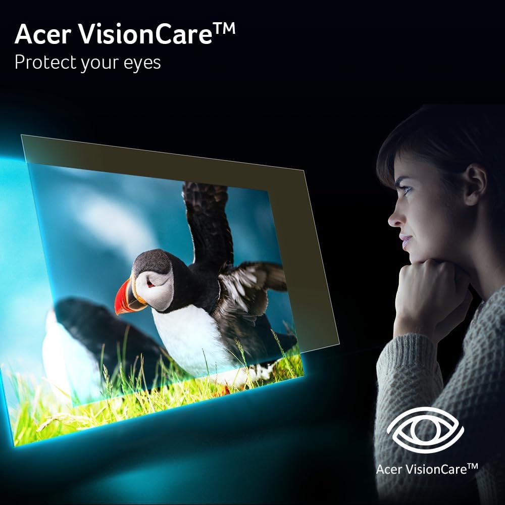 Acer SH322Q Hbih 31.5' Full HD (1920 x 1080) Ultra-Thin Gaming Office Monitor | Adaptive-Sync Support (FreeSync Compatible) | Up to 100Hz Refresh | 1ms (VRB) | Adjustable Stand | HDMI & VGA Ports