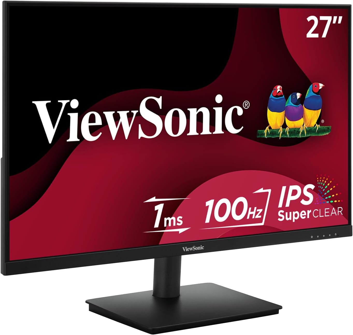 ViewSonic VS2747-H 27 Inch 1080p Monitor, IPS Display with 100Hz for Productive Home and Office Spaces, Eye Care Technology, Thin Bezels, HDMI, and VGA Inputs