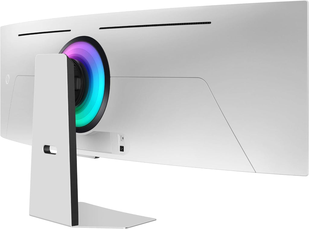Samsung 49' Odyssey OLED G9 (G95SC) Curved Smart Gaming Monitor, QD-OLED, 240Hz, 0.03ms, FreeSync Premium Pro, G-Sync Compatible, Dual QHD, Neo Quantum Processor, LS49CG954SNXZA