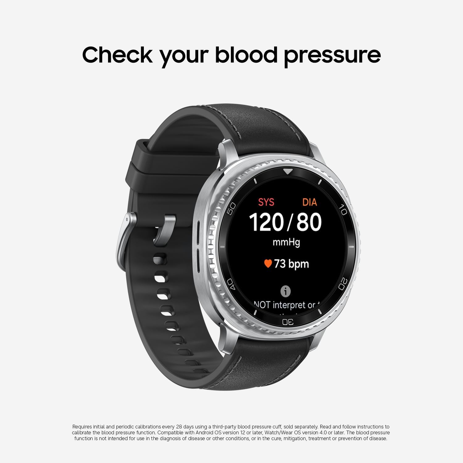 Samsung Galaxy Watch 8 Classic (2025) 46mm Bluetooth Smartwatch, Cushion Design, Rotating Bezel, Quick Button, Sleep Coaching, Running Coach, Energy Score, Black [US Version, 2 Yr Warranty]