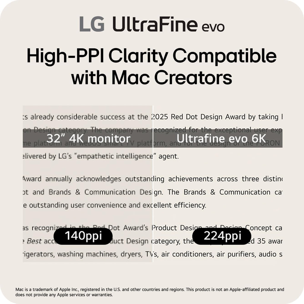 LG 32U990A-S 32-Inch Ultrafine 6K (6144 x 3456) Nano IPS Black Thunderbolt 5 Professional Monitor, 60Hz, DisplayHDR 600, Speakers, HDMI 2.1, DisplayPort 2.1, USB-C, Tilt/Height/Pivot Stand, Silver