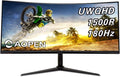 AOPEN by Acer 34HC5CU S3bmiiphx 34' QHD 3440 x 1440 21:9 Curved Gaming Monitor | AMD FreeSync Premium | Up to 180Hz | 1ms TVR | Tilt & Height Adjustable | VESA Mountable | 1 x DP 1.4 & 2 x HDMI 2.0