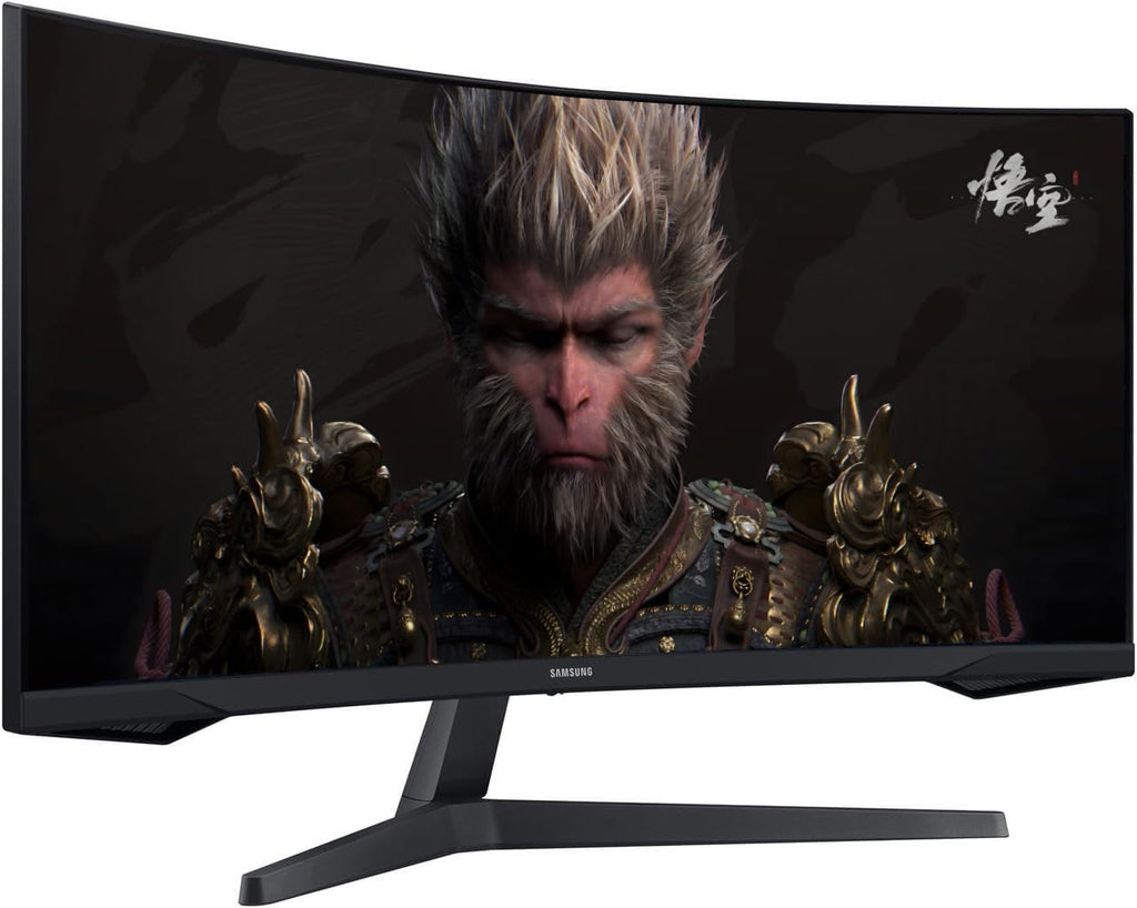 Samsung Odyssey 34 HDR Gaming Curved Monitor - 34 WQHD (3440 x 1440) 1000R - 165Hz - 1ms - HDR10-21:9 - AMD FreeSync Premium - G-SYNC - Flicker Free w/ICP Hub