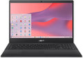 ASUS Chromebook CX1, 15.6' FHD NanoEdge Display, Intel Celeron N4500 Processor, 128GB eMMC Storage, 4GB RAM, ChromeOS, Mineral Gray, CX1500CKA-SS48F