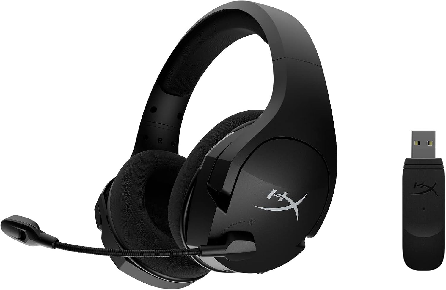 HyperX Cloud Stinger Core - Wireless Gaming Headset & SoloCast – USB Condenser Gaming Microphone, for PC, PS4, PS5 and Mac, Tap-to-Mute Sensor, Cardioid Polar Pattern