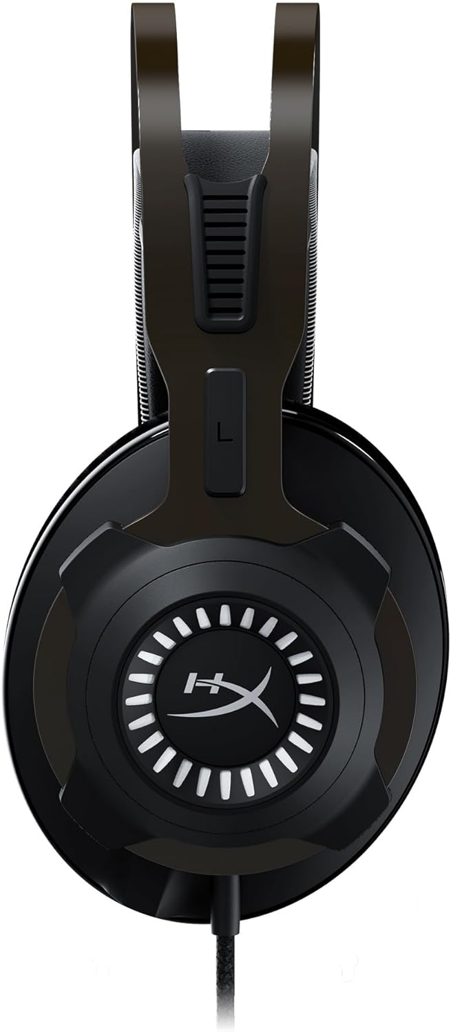 HyperX Cloud Revolver - Gaming Headset with HyperX 7.1 Surround Sound, Signature Memory Foam, Premium Leatherette, Steel Frame, Detachable noise-cancellation microphone