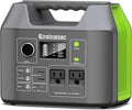 EnginStar Solar Generator, 300W Portable Power Station, 296Wh Lithium Battery Backup w/Two 110V Pure Sine Wave AC Outlet for Camping Road Trip RV, 80000mAh Sufficient Power Supply for Blackout