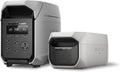 EF ECOFLOW DELTA 3 Ultra Plus Portable Power Station with Delta 3 Max Plus Extra Battery, 3600W (7200W Surge) Output, Expandable to 11kWh, Reliable Home Battery Backup & Camping