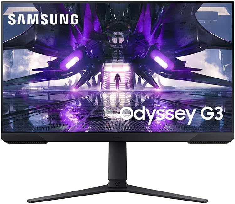 SAMSUNG 27' Odyssey G32A FHD 1ms 165Hz Gaming Monitor with Eye Saver Mode, Free-Sync Premium, Height Adjustable Screen for Gamer Comfort, VESA Mount Capability (LS27AG320NNXZA)