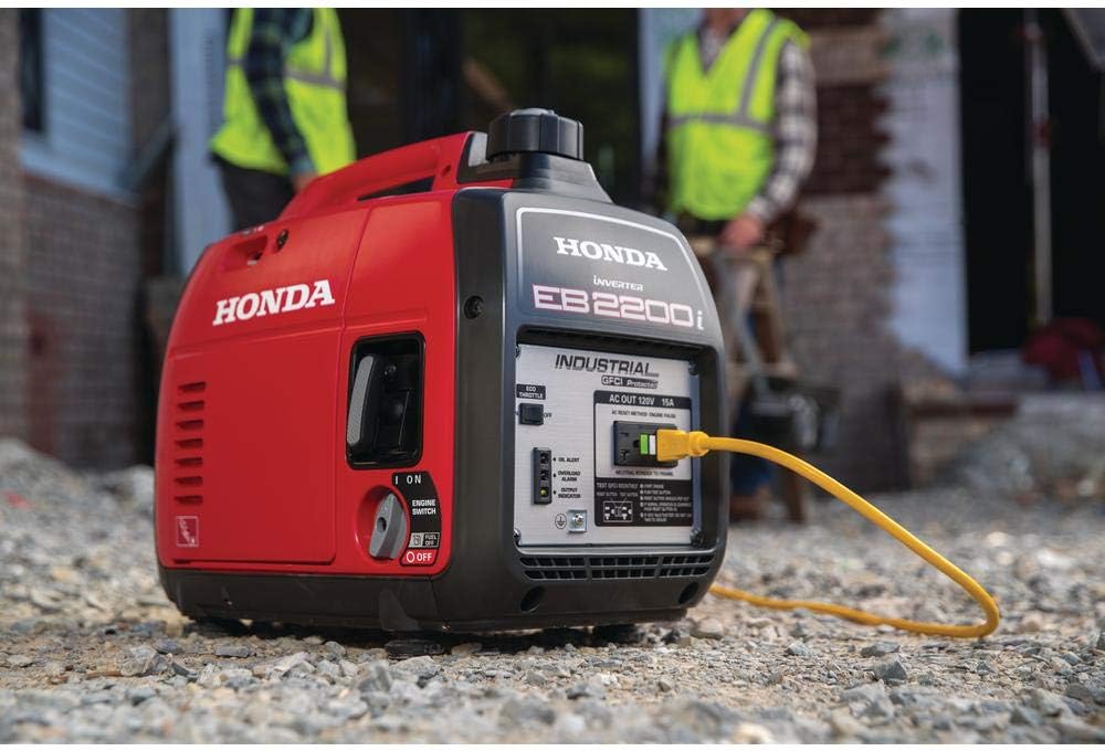 Honda EB2200iTAG 2200-Watt Super Quiet Portable Industrial Inverter Generator with CO-Minder