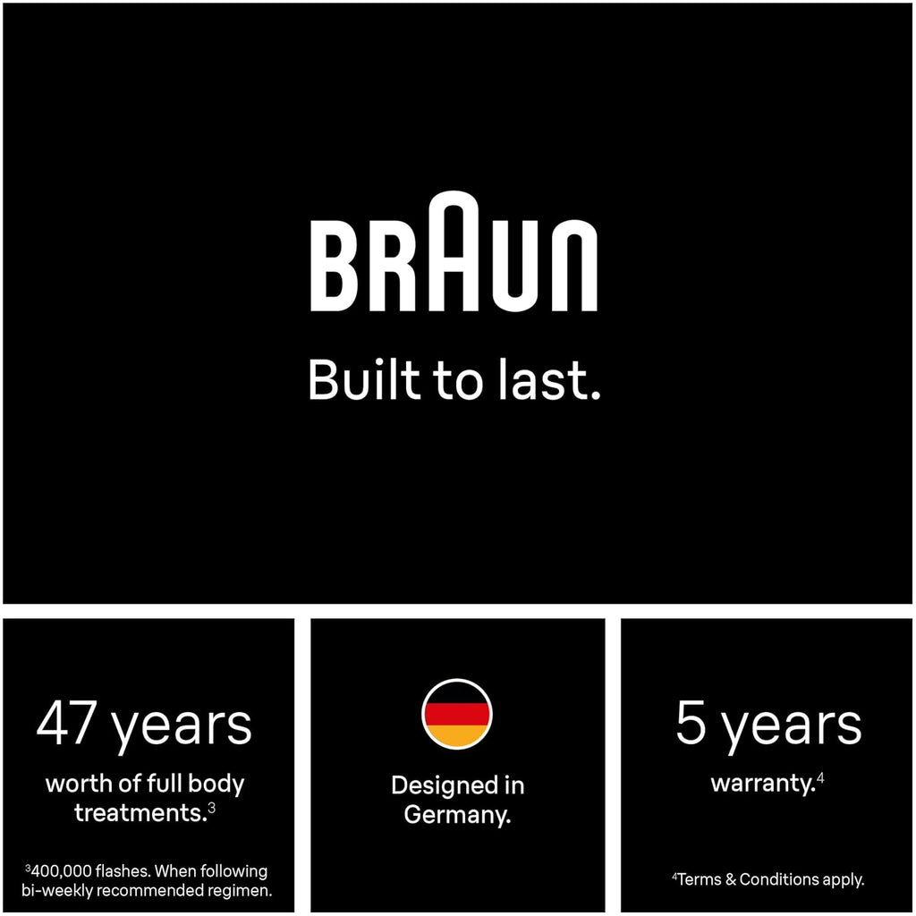 Braun IPL, Silk·Expert Pro 5, IPL Hair Removal for Women and Men, Permanent Laser Hair Reduction At-Home, 1 Head, IPL5100