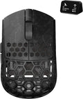 Darmoshark M5Air Mini Fingertip Grasp Gaming Mouse Carbon Fiber,Tri-Mode 8K/Bluetooth Mouse Up to 30000DPI,PAW3950 Optical Sensor Lightweight 31g,5 programmable Button,Computer Mouse for Laptop,PC,Mac