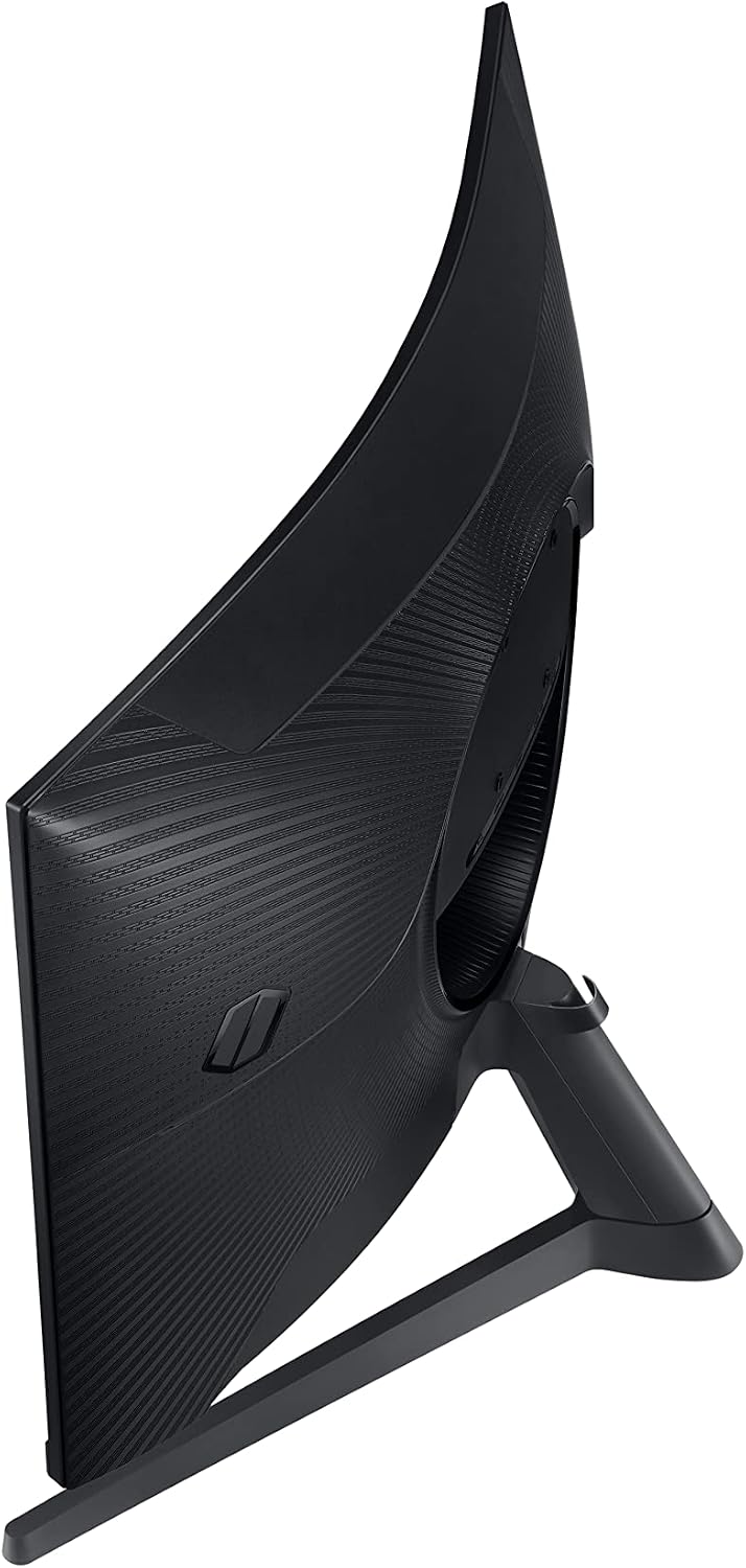 SAMSUNG 27' Odyssey G55A QHD 165Hz 1ms FreeSync Curved Gaming Monitor with HDR 10, Futuristic Design for Any Desktop (LS27AG550ENXZA)