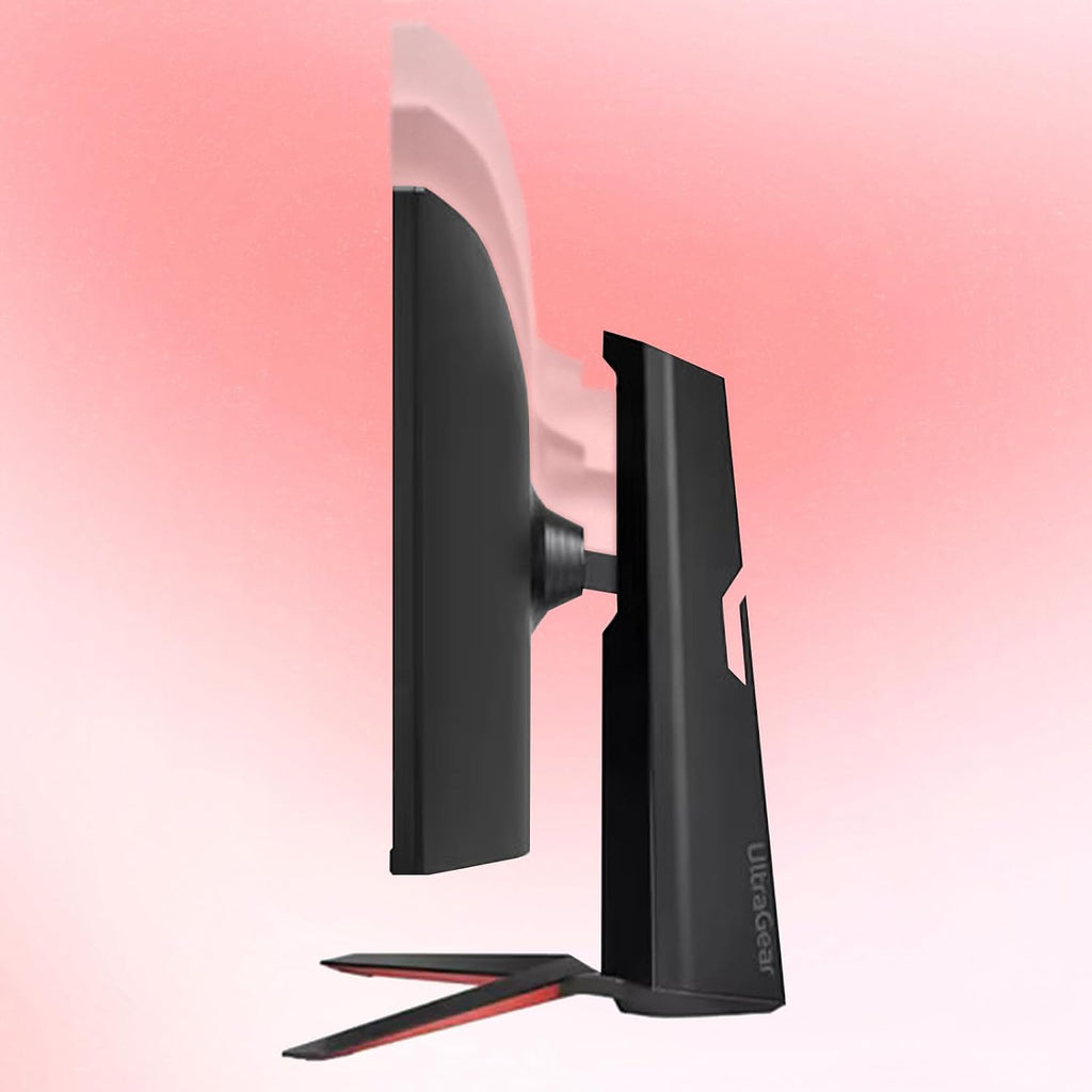 LG 34' Ultragear Curved Gaming Monitor, WQHD (3440 x 1440),160Hz, AMD FreeSync Premium, HDR10, 99% sRGB, Tilt/Height Adjustable Stand, Built-in Speakers