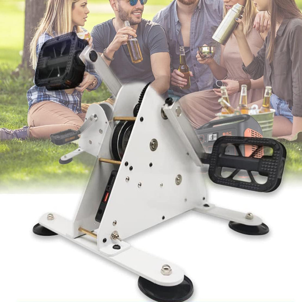 Hand Crank Generators 50W/100W Foot Pedal Power Generator, Pedal Power Generator with USB Interface/DC1-35V Output, Easy to Carry Bicycle Generator Charger,50W