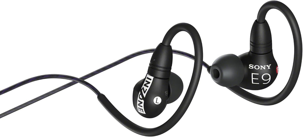 Sony INZONE E9 Wired in-Ear Monitor for Gaming, Tuned for FPS Games, Sound Isolating Earbuds, Comfortable Fit, Low Profile Design, 360 Spatial Sound, Case Included, Developed with Fnatic, Black