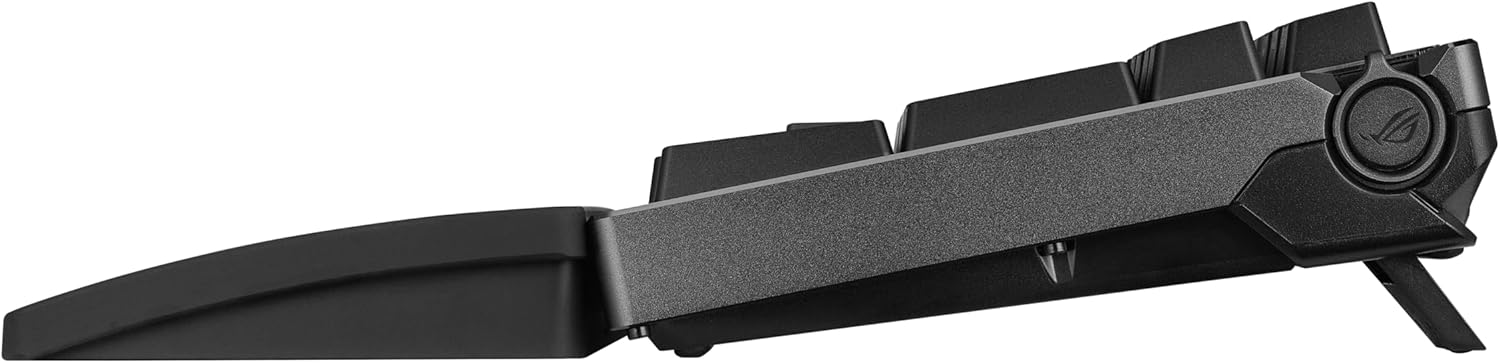 ASUS ROG Azoth 96 HE Wireless Hall Effect Gaming Keyboard – 96% Full-Size, Tri-Mode, Hot Swappable Magnetic Switch, Rapid Trigger, Speed Tap, 8K Hz Polling, Color OLED Screen, ABS Keycaps – Black