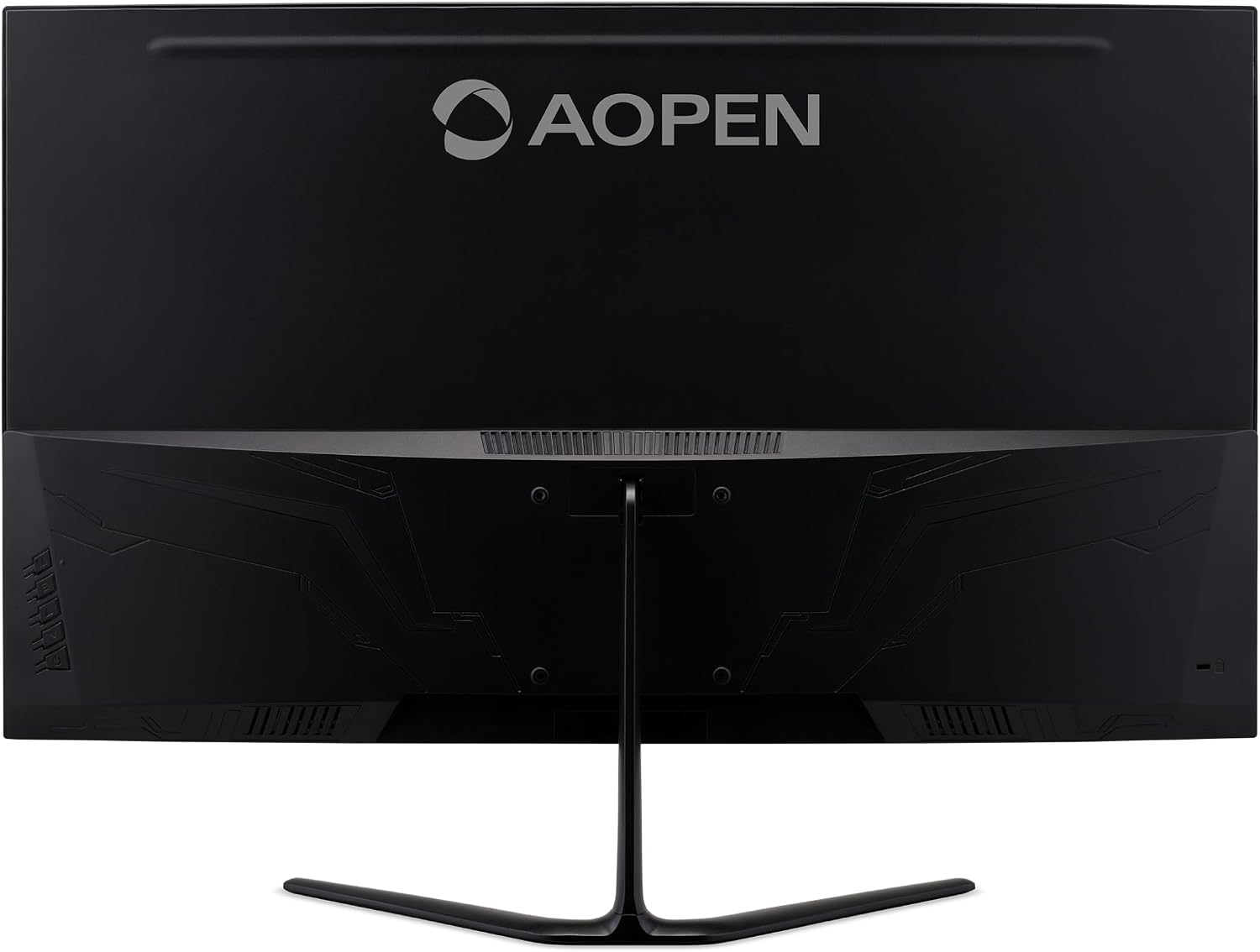 AOPEN by Acer 32HC5QR S3biipx 31.5' Full HD 1920 x 1080 16:9 Curved Gaming Monitor | AMD FreeSync Premium | 180Hz | 1ms TVR | Adjustable Tilt | VESA Mountable | 1 x Display Port 1.4 & 2 x HDMI 2.0