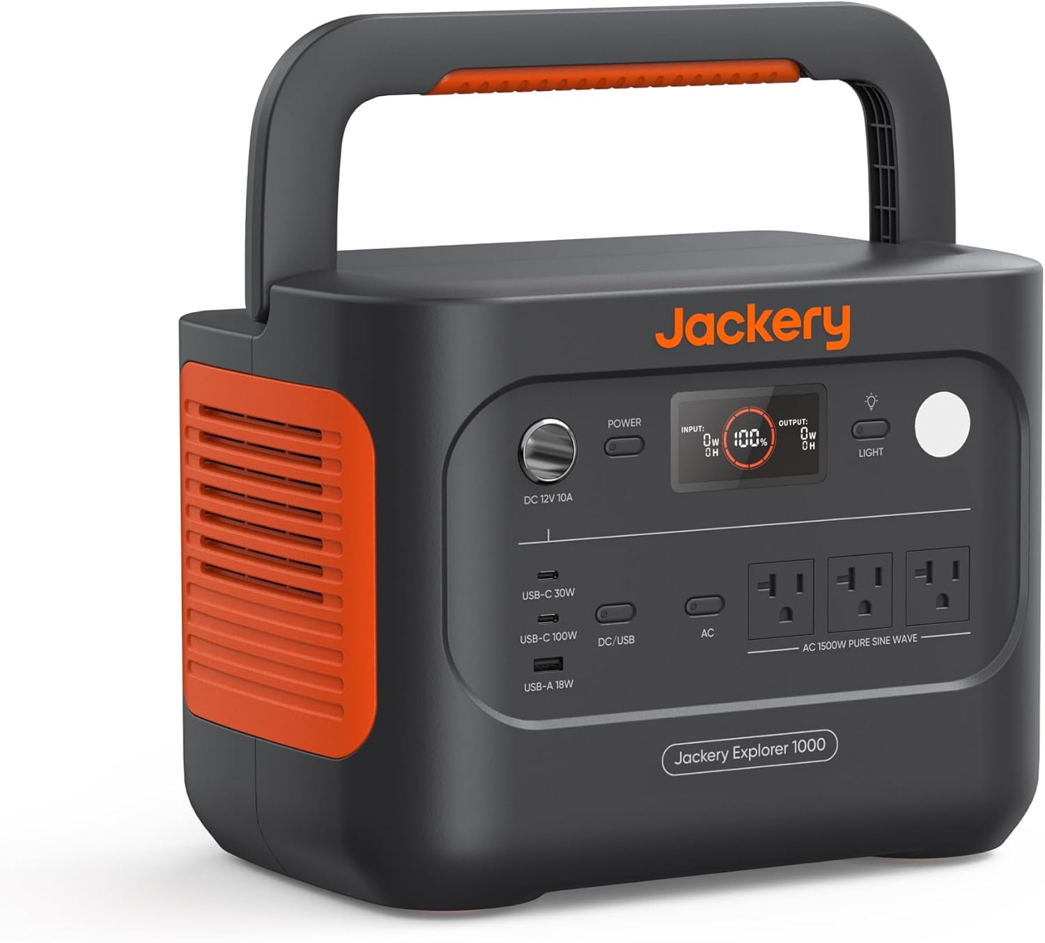 Jackery Explorer 1000 v2 Portable Power Station, 2024 New, Renewed