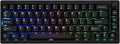 EPOMAKER P65 QMK/VIA Wireless Aluminum Gaming Keyboard, Gasket-Mount, BT/2.4Ghz/USB(A to C), Hot Swappable, N-Key Rollover, for Mac/PC/PS/Xbox (Black, Zebra Switch)