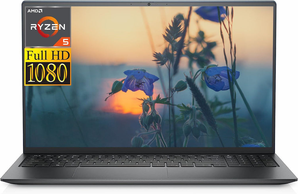 Dell 2023 Inspiron 15 3525 Laptop, 15.6' FHD Display, AMD Ryzen 5 5500U Processor up to 4GHz, 16GB RAM, 512GB SSD, AMD Radeon Graphics, Wi-Fi, Bluetooth, Windows 11 Home